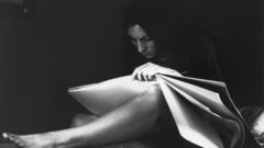 Monochrome candid artist brunettes