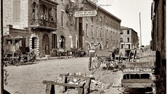 Monochrome civil war old west