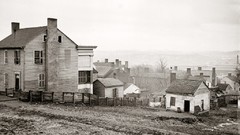 Monochrome civil war old west