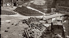 Monochrome civil war old west