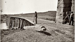 Monochrome civil war old west