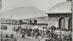 Monochrome civil war old west