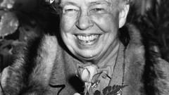 Monochrome grayscale Eleanor Roosevelt