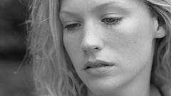 Monochrome greyscale portraits blondes