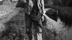 Monochrome historic Village People