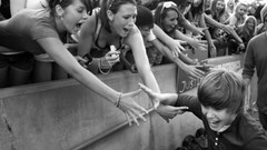 Monochrome justin bieber