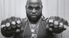 Monochrome Mr. T greyscale