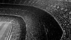 Monochrome stadium FC Barcelona