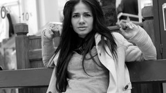 Monochrome stills market photo shoot black hair Alex pornstars 