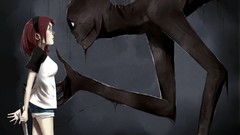 Monsters butchers knife red heads The creatures in my head