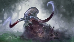 Monsters Cthulhu octopuses fantasy