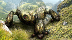 Monsters fantasy art spheres