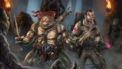 Monsters Ghost Busters Teenage Mutant Ninja Turtles Raphael 