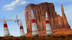 Monument valley plane Aircraft