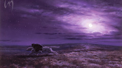 Moon artwork Ted Nasmith