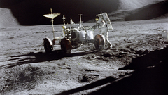 Moon astronauts lunar Space