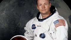 Moon astronauts NASA Neil Armstrong A big lie test pilot 