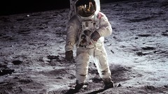 Moon astronauts NASA outer space moonwalk