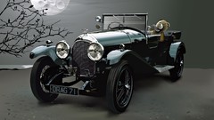 Moon cars vintage vehicles teddy bears classic cars black cars 