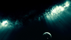 Moon dark shining Stars