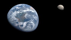 Moon Earth