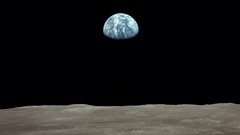 Moon Earth astronomy physics NASA outer space earthrise