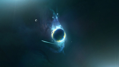 Moon Earth light planet