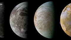 Moon Europa outer space ganymed Io