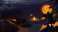 Moon fire night wizard