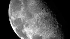 Moon outer space