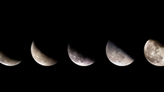Moon PHASE Space high