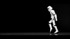 Moonwalk black background star