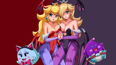 Morrigan nintendo Mario capcom