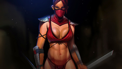 Mortal Kombat artwork Skarlet