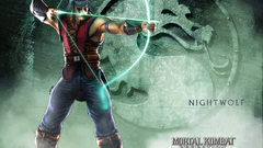 Mortal kombat nightwolf logo