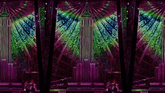 Mosaic Skyscrapers Empire State Building new york city