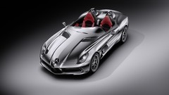 Moss cars top view monochrome Mercedes-Benz vehicles 