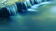 Motion blur waterfalls