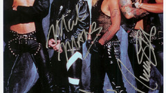 Motley crue signed photo