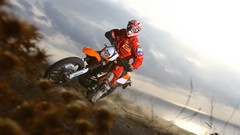 Motocross vehicles motorbikes