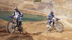 Motocross vehicles motorbikes