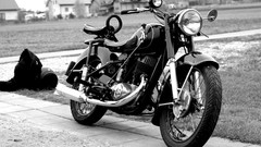 Motorcycles motorbikes IZH iz Izh 49 Russian motorcycle