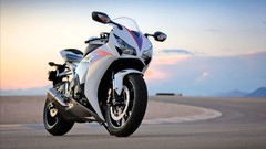 Motorcycles white Honda Honda CBR1000RR