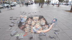 Motorola streetart perspective Art