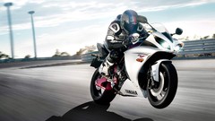 Motorsports Yamaha vehicles yamaha r1 motorbikes