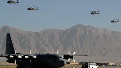 Mountains Aircraft Hercules military propeller aviation air 