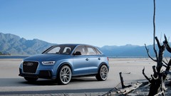 Mountains Audi cars SUV German cars Audi RSQ3