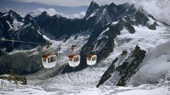 Mountains Cables cars