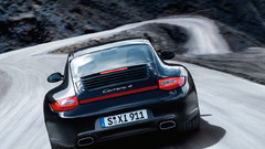 Mountains cars roads back