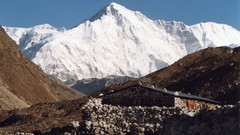 Mountains Cho Oyu Himalaya